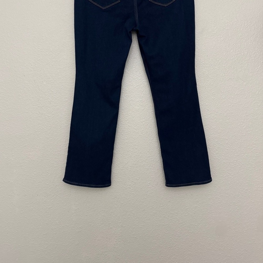 Old Navy Wow Boot-Cut Mid Rise Dark Wash Denim Jeans Size 18 - Picture 7 of 10